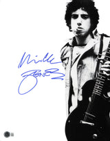 Mick Jones Autographed 11x14 Photo The Clash Beckett BAS QR #AE31975
