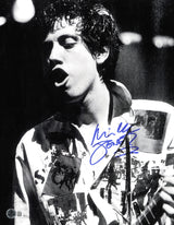 Mick Jones Autographed 11x14 Photo The Clash Beckett BAS QR #AE31977