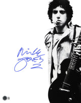 Mick Jones Autographed 11x14 Photo The Clash Beckett BAS QR #AE31980