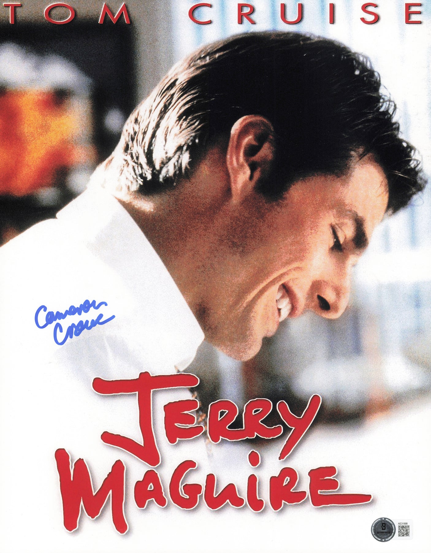 Cameron Crowe Autographed 11x14 Photo Jerry Maguire Director Beckett BAS QR #AE31998