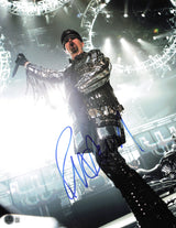 Rob Halford Autographed 11x14 Photo Judas Priest Beckett BAS QR #AE31739