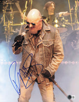Rob Halford Autographed 11x14 Photo Judas Priest Beckett BAS QR #AE31743