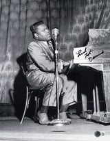 Fats Domino Autographed 11x14 Photo Beckett BAS QR #AE31765