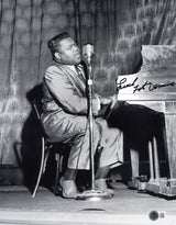 Fats Domino Autographed 11x14 Photo Beckett BAS QR #AE31768
