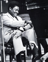 Fats Domino Autographed 11x14 Photo Beckett BAS QR #AE31771