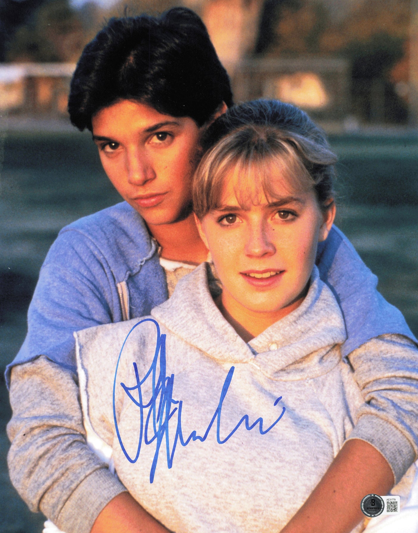 Ralph Macchio Autographed 11x14 Photo Karate Kid Beckett BAS QR #AE31779