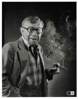 George Burns Autographed 11x14 Photo Actor Beckett BAS QR #AE31782