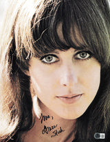 Grace Slick Autographed 11x14 Photo Jefferson Starship "Love" Beckett BAS QR #AE31784