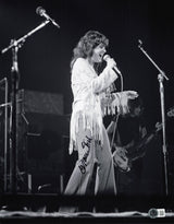 Grace Slick Autographed 11x14 Photo Jefferson Starship Beckett BAS QR #AE31786