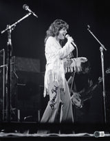 Grace Slick Autographed 11x14 Photo Jefferson Starship Beckett BAS QR #AE31786