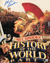 Mel Brooks Autographed 11x14 Photo History of the World Beckett BAS QR #AE31793