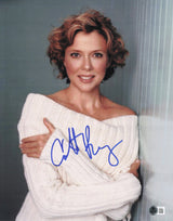 Annette Bening Autographed 11x14 Photo American Beauty Beckett BAS QR #AE31827