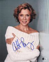 Annette Bening Autographed 11x14 Photo American Beauty Beckett BAS QR #AE31828