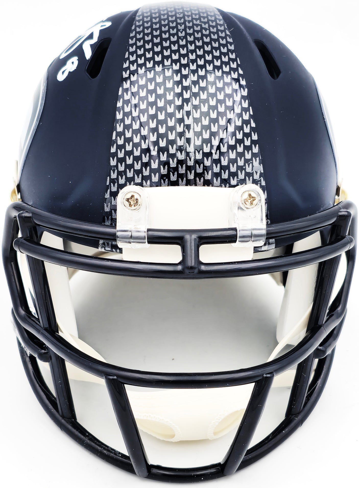 Matt Hasselbeck Autographed Seattle Seahawks Blue Speed Mini Helmet Beckett BAS Witness Stock #230081