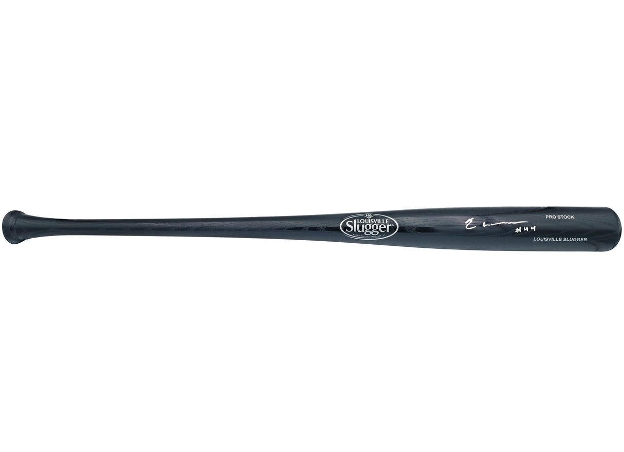 Elly De La Cruz Autographed Black Louisville Slugger Pro Stock Baseball Bat Cincinnati Reds "44" Beckett BAS Witness Stock #230102