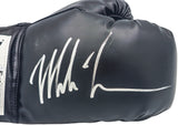 Mike Tyson Autographed Black Everlast Boxing Glove Right Handed RH Beckett BAS QR Stock #230020