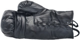 Mike Tyson Autographed Black Everlast Boxing Glove Right Handed RH Beckett BAS QR Stock #230020