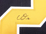 New Orleans Saints Chris Olave Autographed Black Jersey Beckett BAS Witness Stock #230050