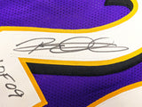 Baltimore Ravens Rod Woodson Autographed Purple Jersey "HOF 09" Beckett BAS Witness Stock #230053