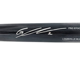 Gunnar Henderson Autographed Black Louisville Slugger Pro Stock Baseball Bat Baltimore Orioles Beckett BAS Witness Stock #230126