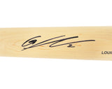 Gunnar Henderson Autographed Blonde Louisville Slugger Pro Stock Baseball Bat Baltimore Orioles Beckett BAS Witness Stock #230125