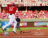 Elly De La Cruz Autographed 8x10 Photo Cincinnati Reds Home Run Trot Beckett BAS QR Stock #230100