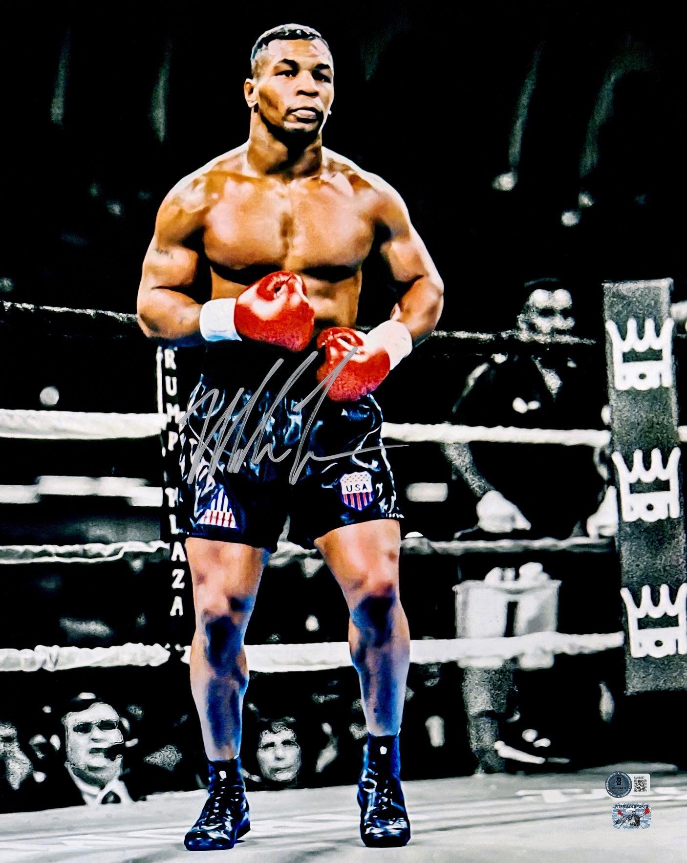Mike Tyson Autographed 16x20 Photo Beckett BAS QR Stock #230028