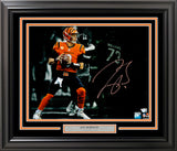 Joe Burrow Autographed Framed 16x20 Photo Cincinnati Bengals Fanatics Holo Stock #233878