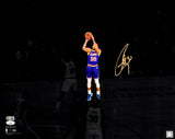Stephen Curry Autographed Framed 16x20 Photo Golden State Warriors Spotlight 3 Pointer JSA Stock #243013