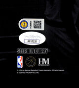 Stephen Curry Autographed Framed 16x20 Photo Golden State Warriors Spotlight 3 Pointer JSA Stock #243013