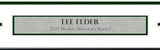 Lee Elder Autographed Framed 2021 Masters Golf Pin Flag Honorary Starter Beckett BAS Stock #243016