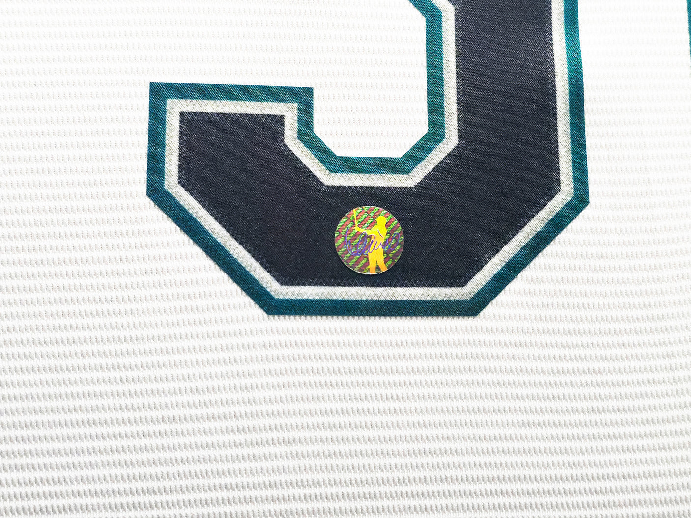 Seattle Mariners Ichiro Suzuki Autographed Framed White Nike Jersey IS Holo Stock #243017