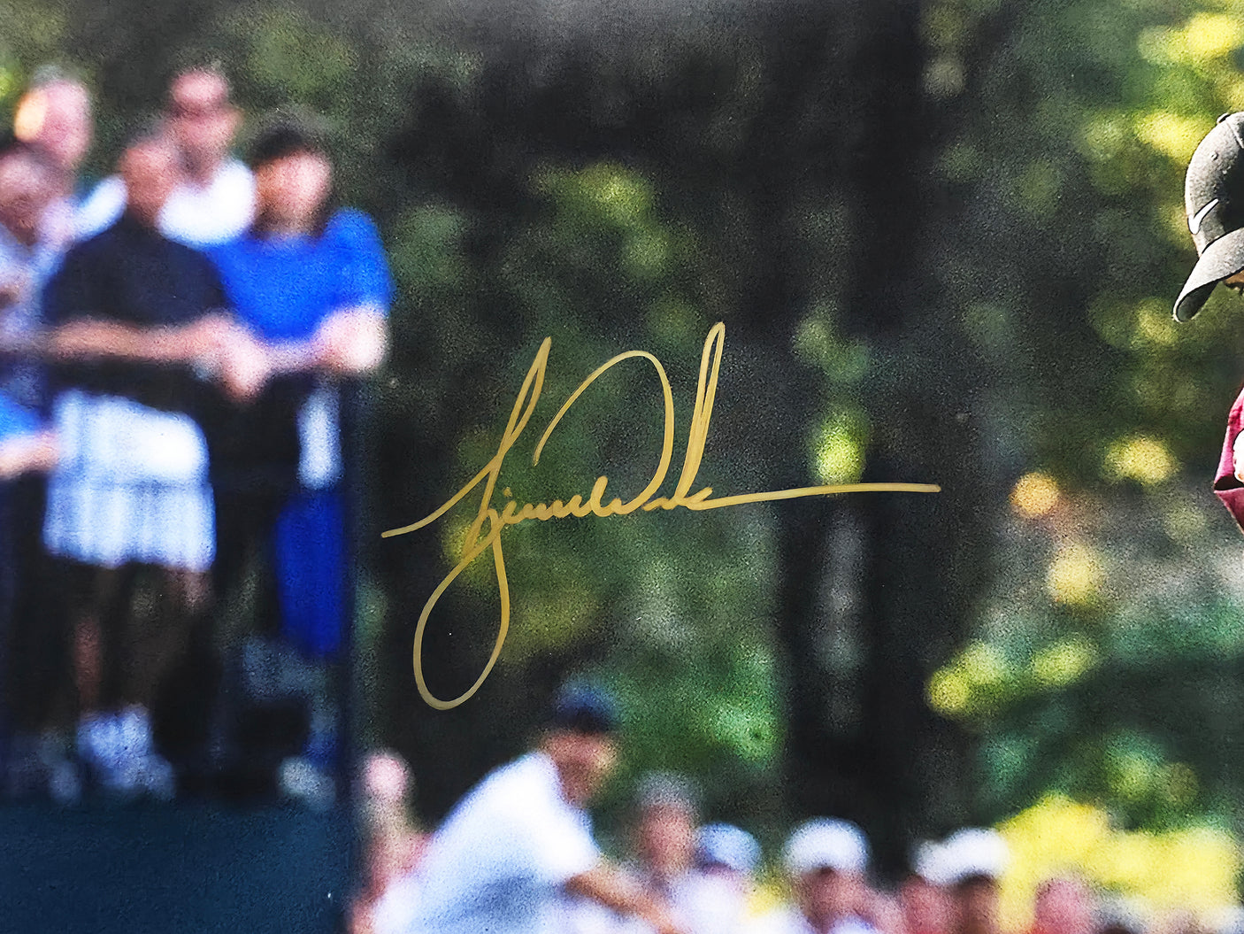 Tiger Woods Autographed Framed 20x24 Photo 2000 PGA Championship UDA Holo #BAM205211
