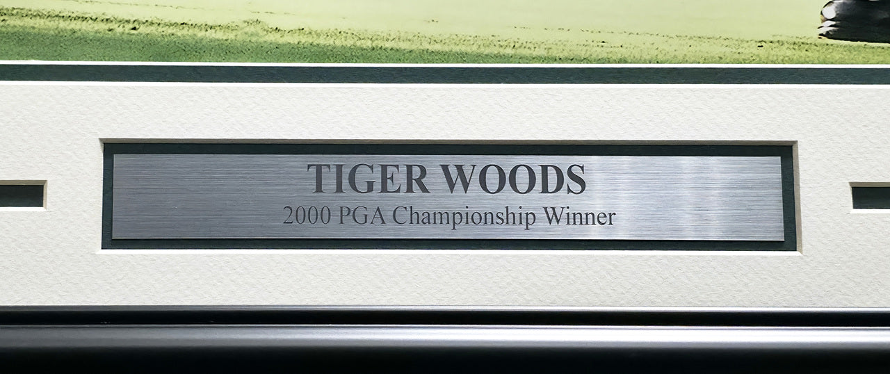 Tiger Woods Autographed Framed 20x24 Photo 2000 PGA Championship UDA Holo #BAM205211
