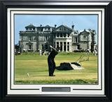 Tiger Woods Autographed Framed 20x24 Photo 2000 British Open UDA Holo #BAM48450