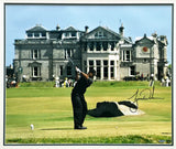 Tiger Woods Autographed Framed 20x24 Photo 2000 British Open UDA Holo #BAM48488