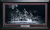 Michael Jordan Autographed Framed 18x36 'We Have Lift Off' Photo Chicago Bulls #69/123 UDA Holo #BAM158815