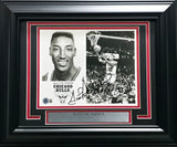 Scottie Pippen Autographed Framed 8x10 Photo Chicago Bulls "Best Wishes" Beckett BAS QR #BR84855