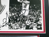 Scottie Pippen Autographed Framed 8x10 Photo Chicago Bulls "Best Wishes" Beckett BAS QR #BR84855