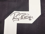 Pittsburgh Steelers Rocky Bleier Autographed Black Jersey "4X SB Champ" Beckett BAS QR Stock #229042