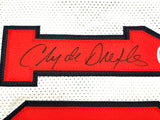 Team USA Clyde Drexler Autographed White Jersey JSA Stock #228813