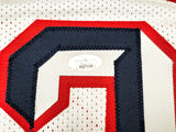 Houston Rockets Steve Francis Autographed White Jersey JSA Stock #228969