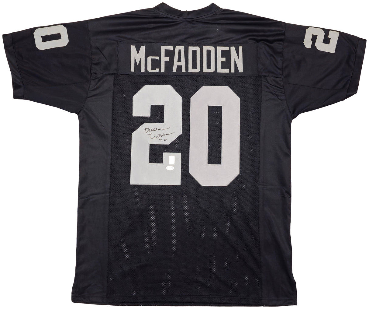 Oakland Raiders Darren McFadden Autographed Black Jersey PSA/DNA Stock #229983