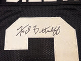 Oakland Raiders Fred Biletnikoff Autographed Black Jersey "SB XI MVP" Beckett BAS Witness Stock #230002