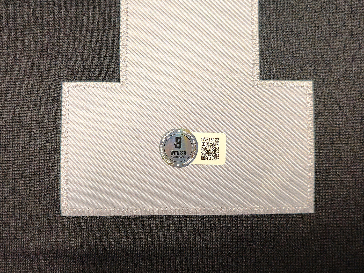 Oakland Raiders Bo Jackson Autographed Black Authentic Mitchell & Ness 1988 Throwback Jersey Size XXL Beckett BAS Witness Stock #230005