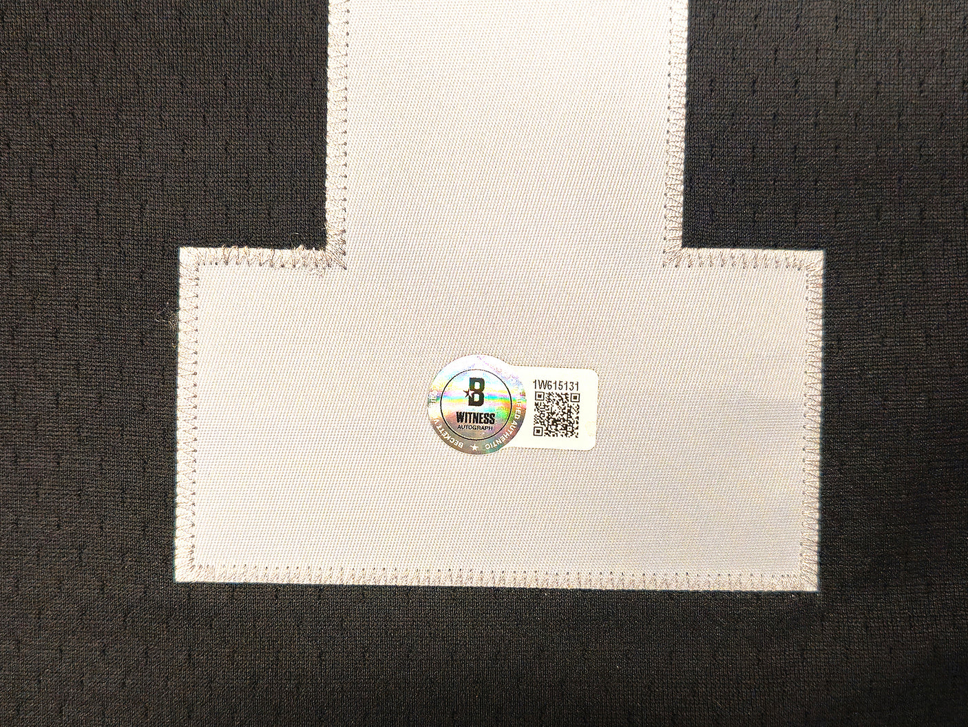 Oakland Raiders Bo Jackson Autographed Black Authentic Mitchell & Ness 1988 Throwback Jersey Size L Beckett BAS Witness Stock #230007