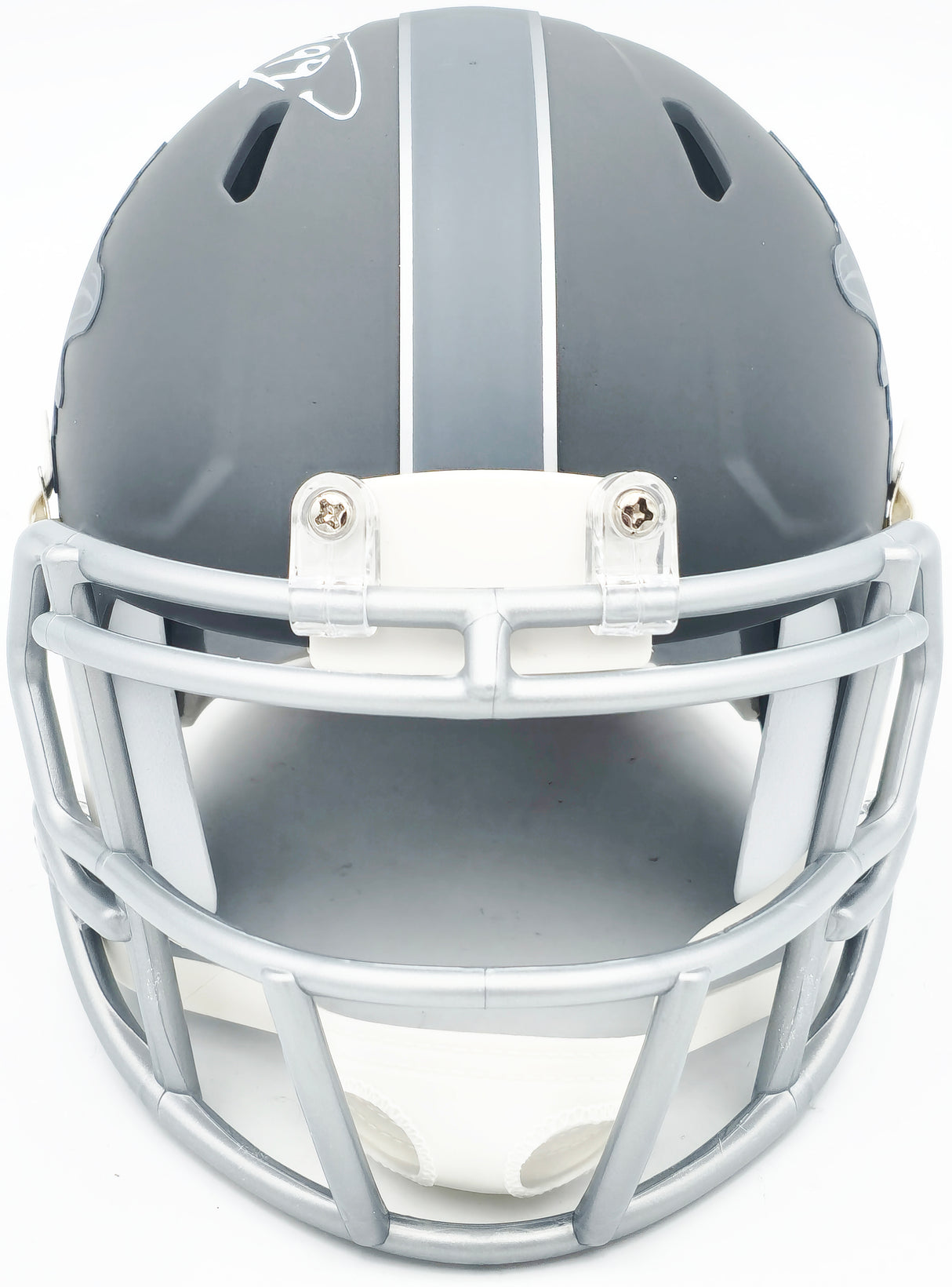 Jason Taylor Autographed Miami Dolphins Slate Silver Speed Mini Helmet Beckett BAS Witness Stock #228818