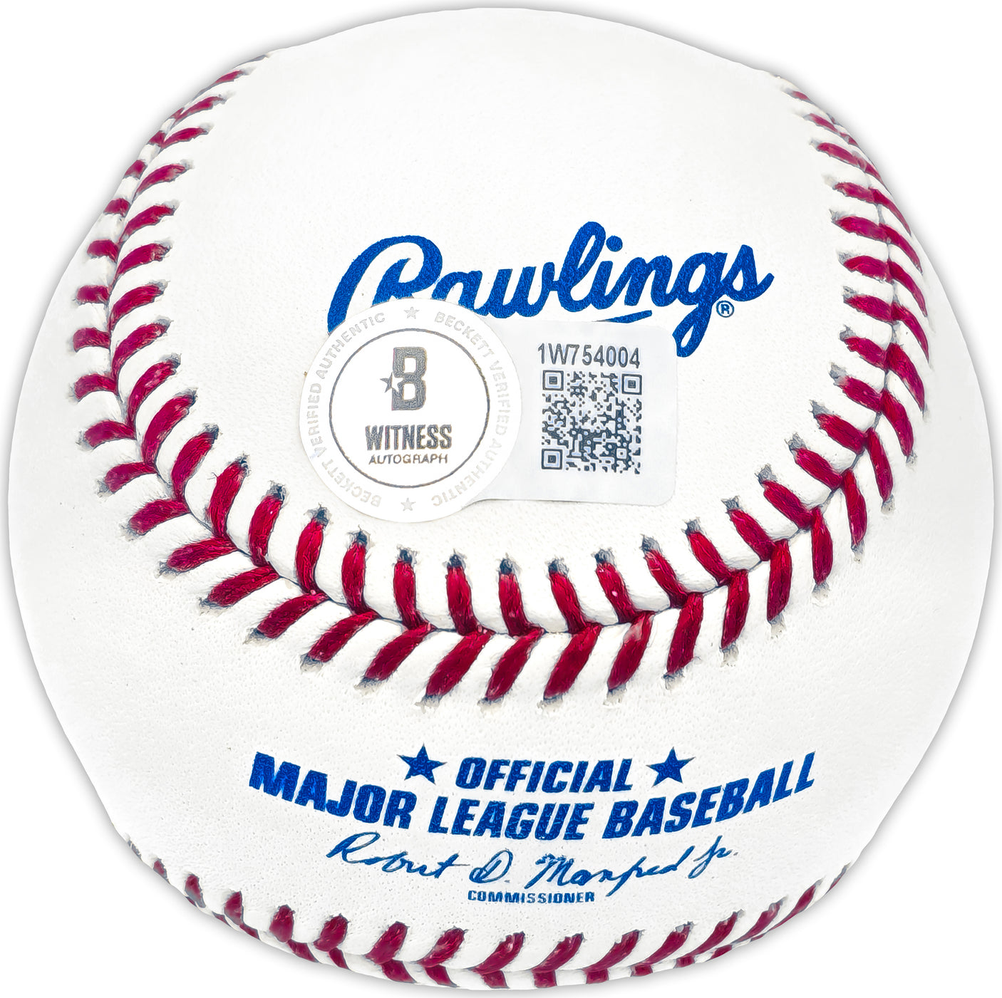 Tim Raines Autographed Official MLB Baseball Montreal Expos "HOF 17" Beckett BAS Witness Stock #229989