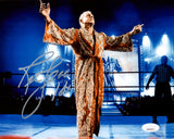 Ric Flair Autographed 8x10 Photo WWE "16x" JSA Stock #228794