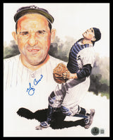 Yogi Berra Autographed 8x10 Photo New York Yankees Beckett BAS QR #AE31636